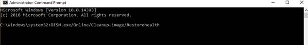 DISM.exe/Online/Cleanup-image/Restorehealth
